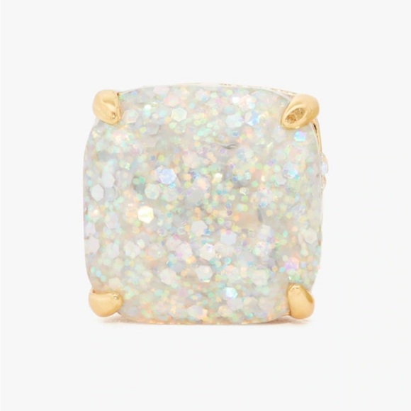 KATE SPADE Crystal Square Opal Stud Earrings - Picture 11 of 12